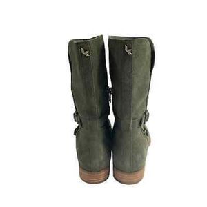 Kookaburra by UGG Elista Suede mid calf boot - size 9 - Fall Green
